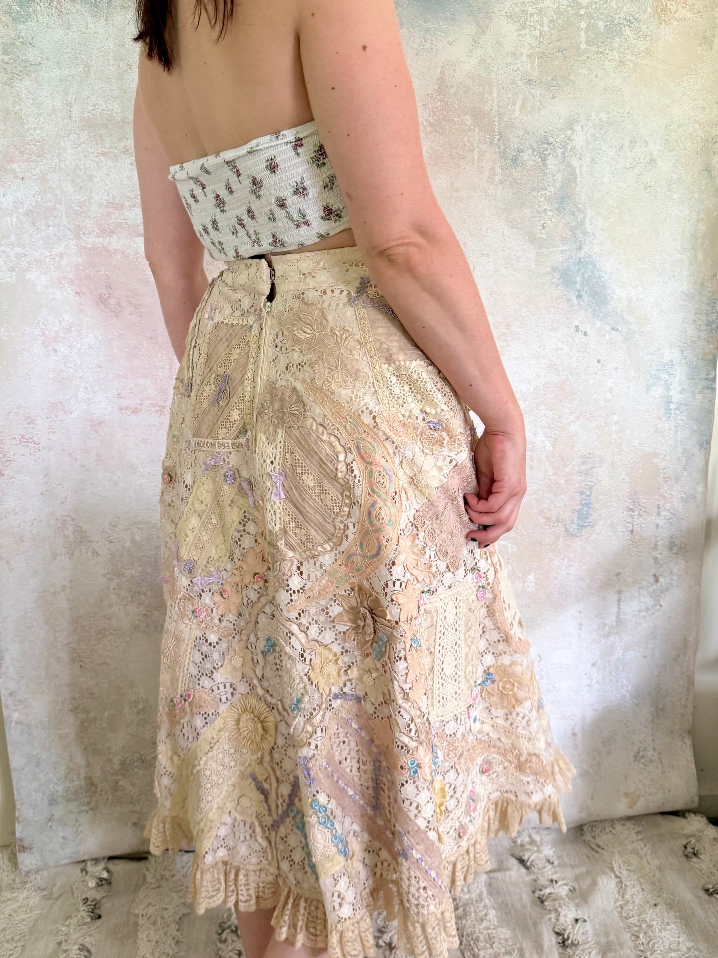 x SOLD x Skirt 1970s Designer Jo Bond
