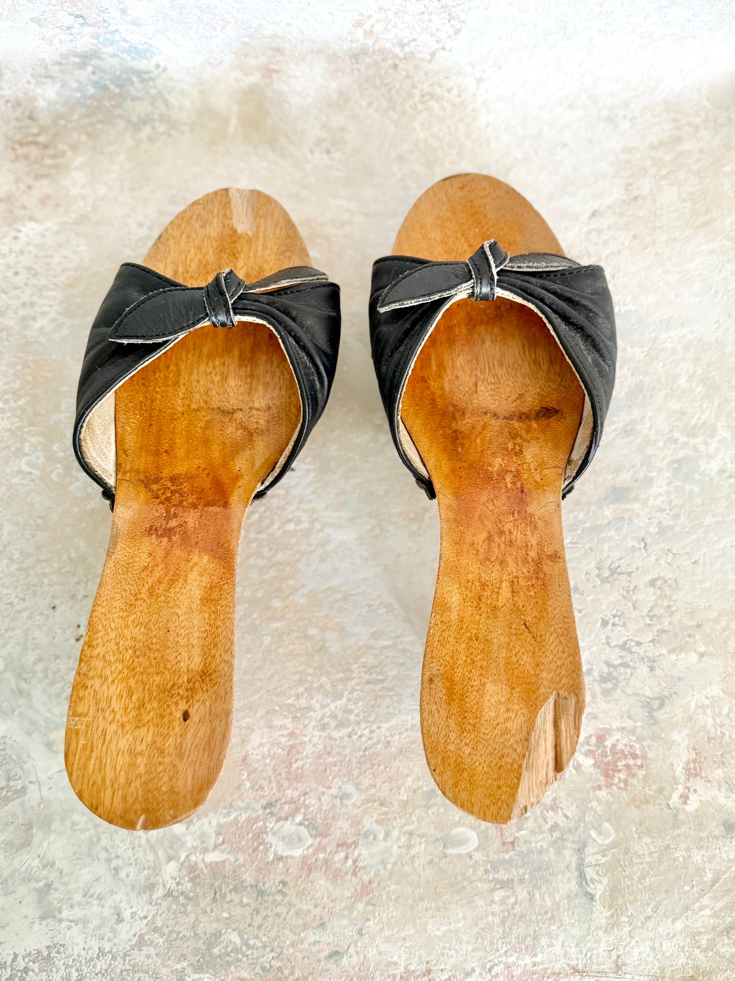 x SOLD x Shoes 1990s Betsey Johson Mules