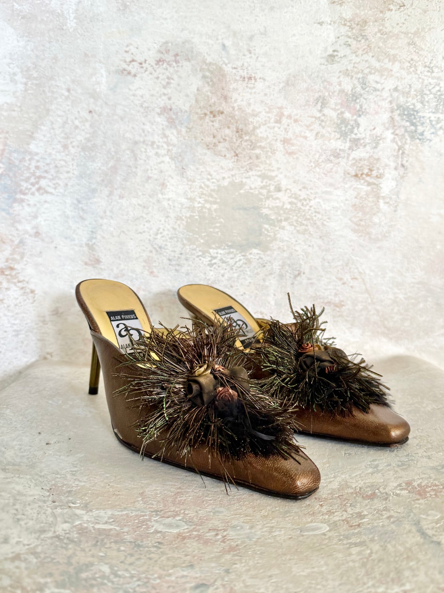 Shoes 1960s Marie Antoinette Mules