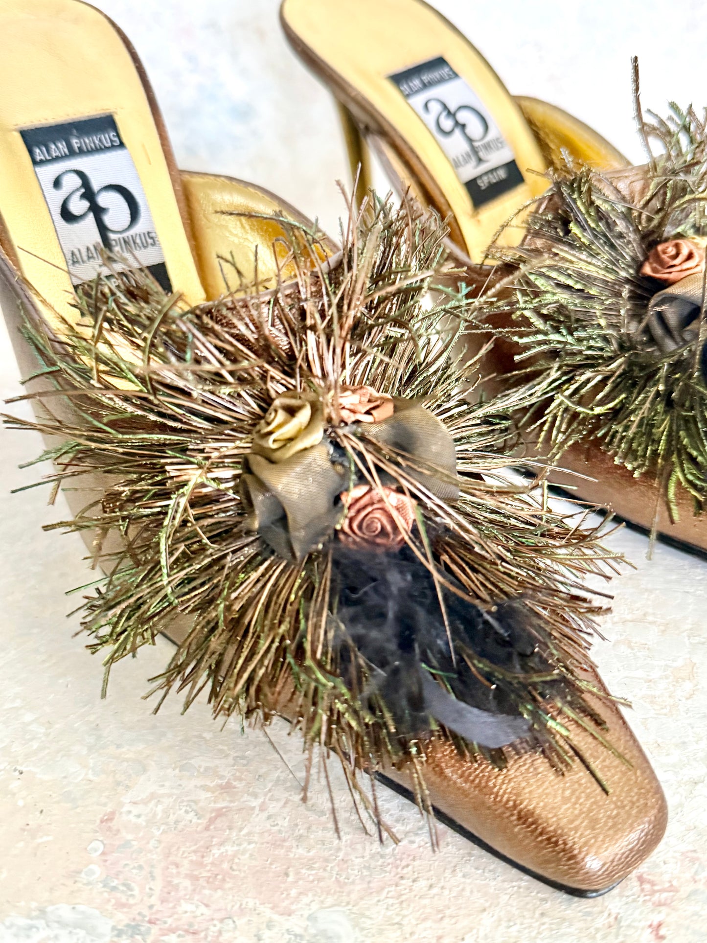 Shoes 1960s Marie Antoinette Mules