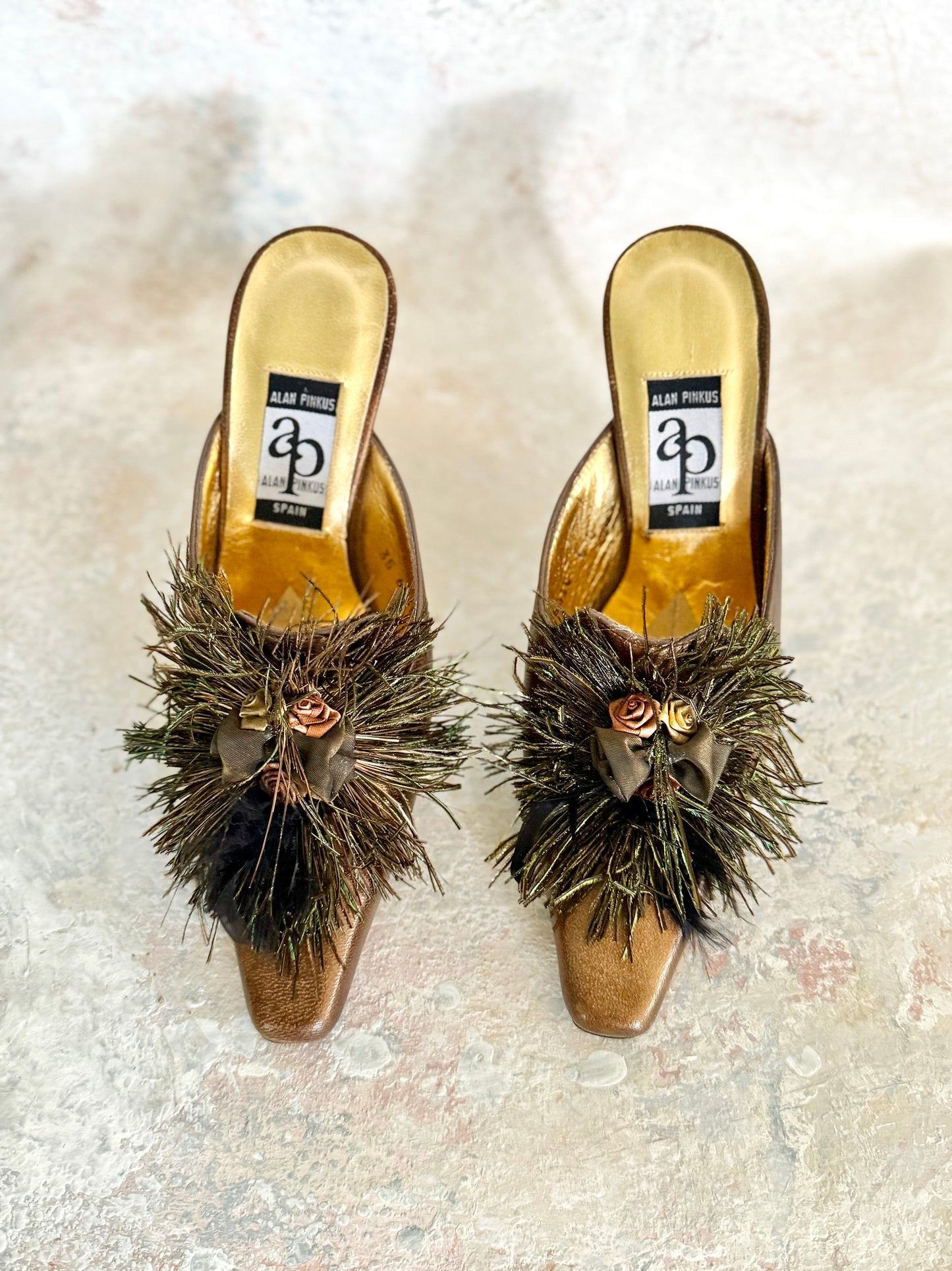 Shoes 1960s Marie Antoinette Mules