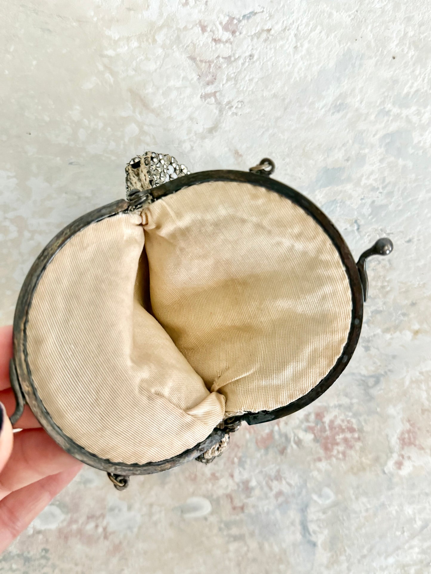 Handbag 1920s Diamante Purse