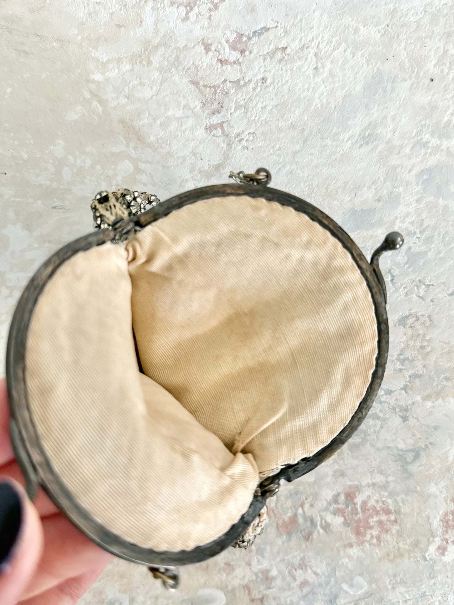 Handbag 1920s Diamante Purse