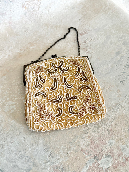 Handbag 1920s Beaded Purse