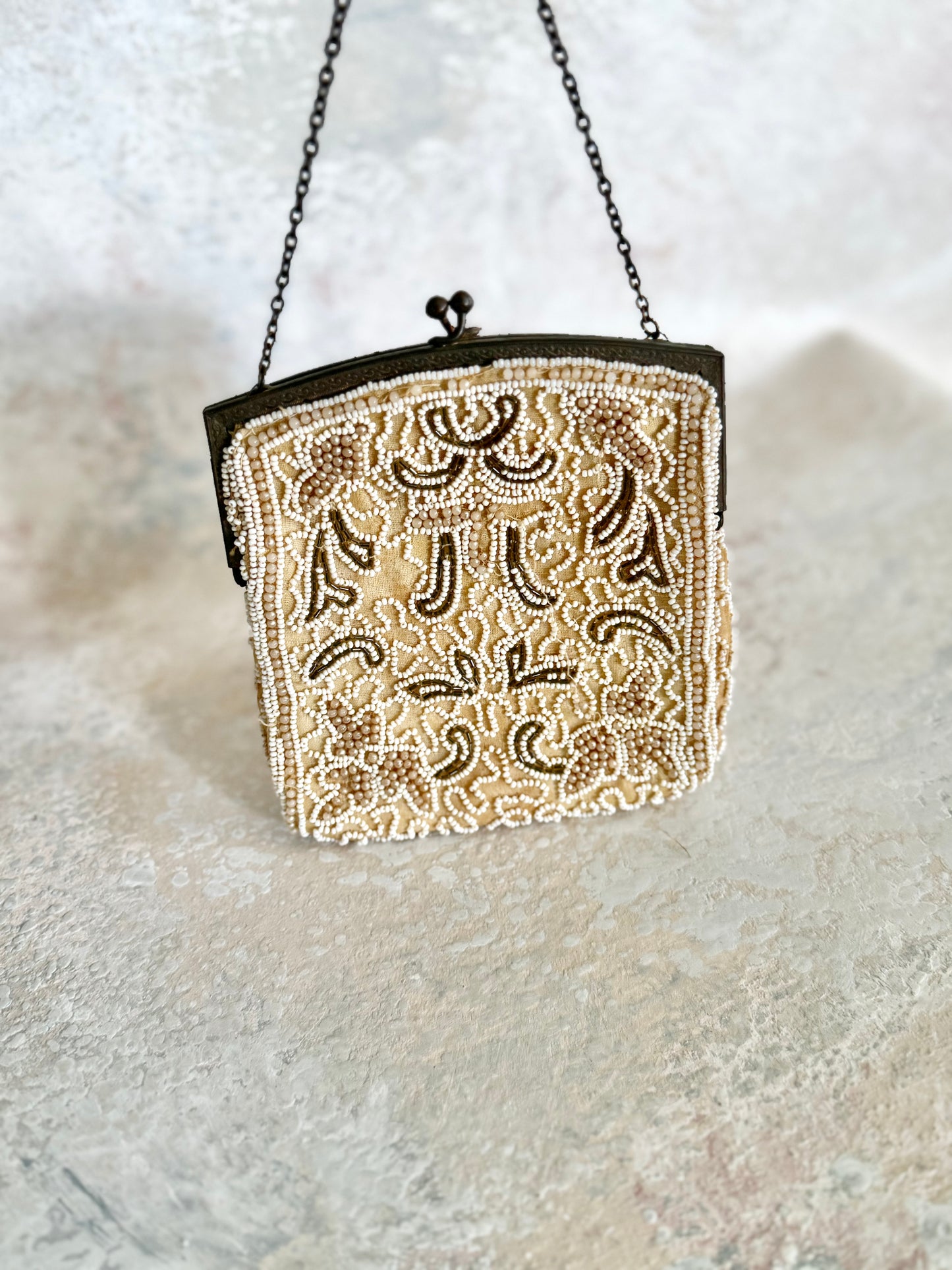 Handbag 1920s Beaded Purse