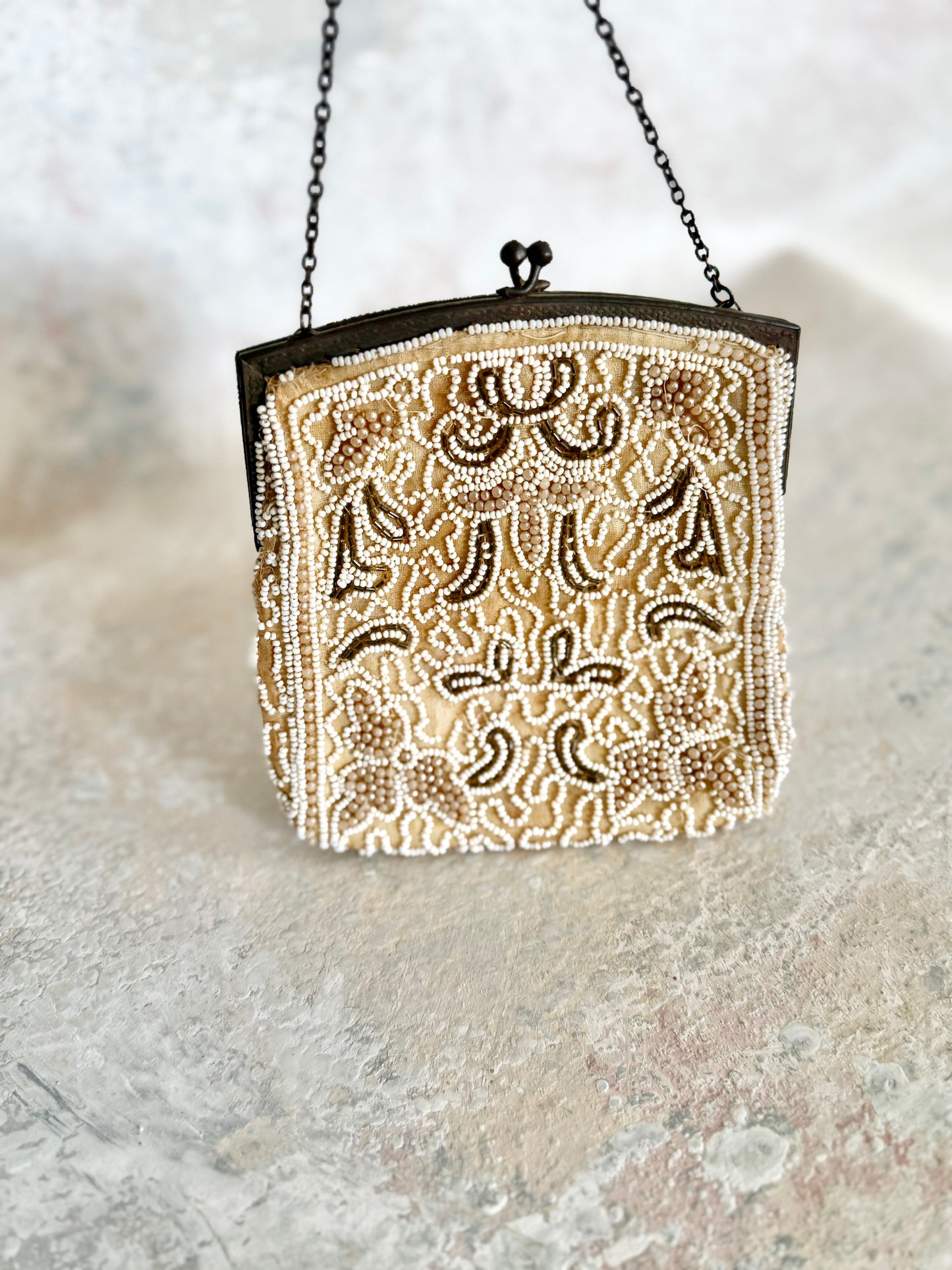Handbag 1920s Beaded Purse