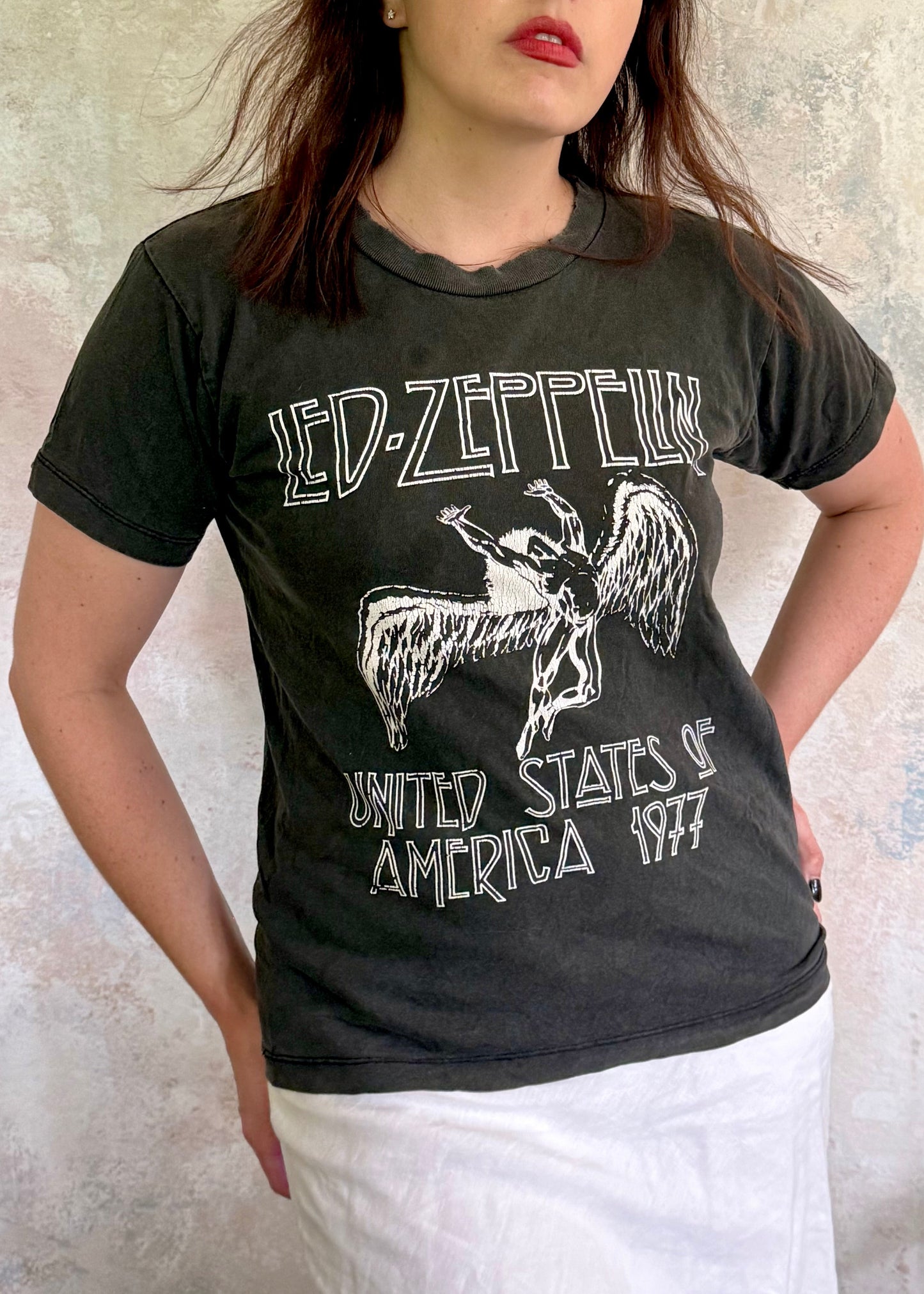 x SOLD x Top 1990s Led Zeppelin Band Tee