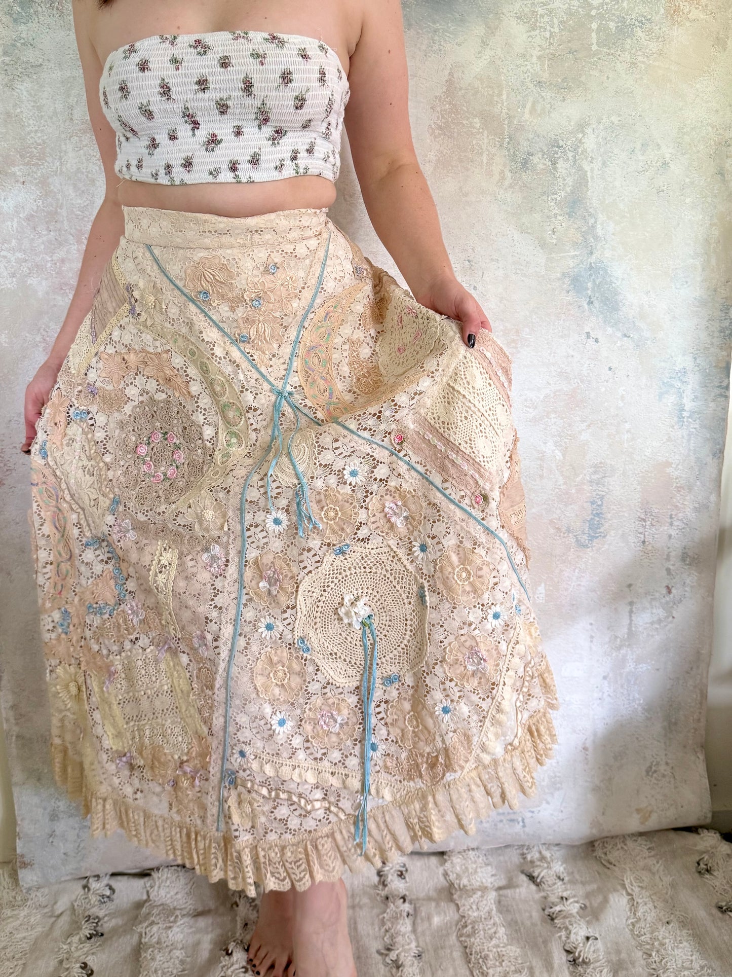x SOLD x Skirt 1970s Designer Jo Bond