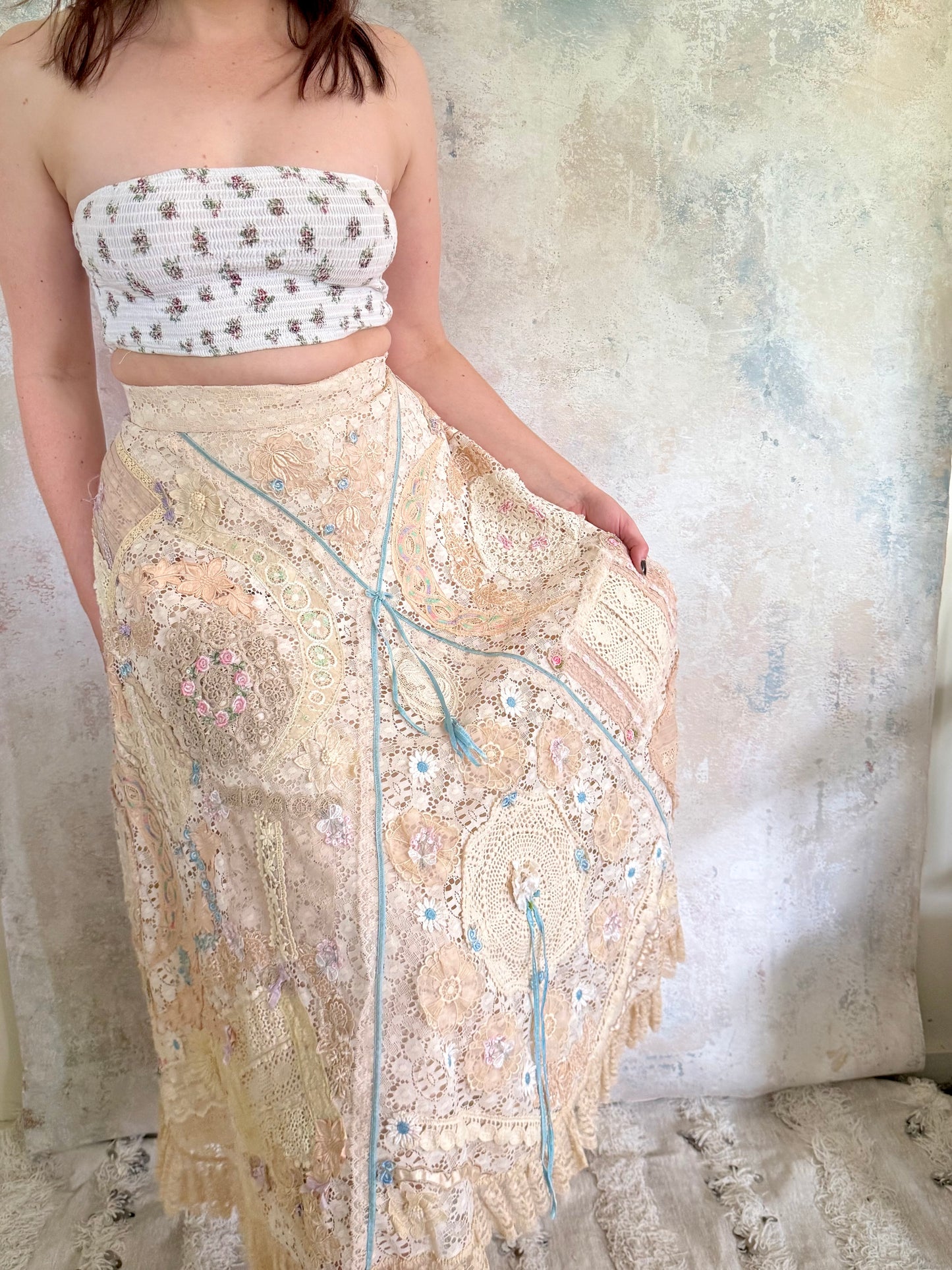 x SOLD x Skirt 1970s Designer Jo Bond