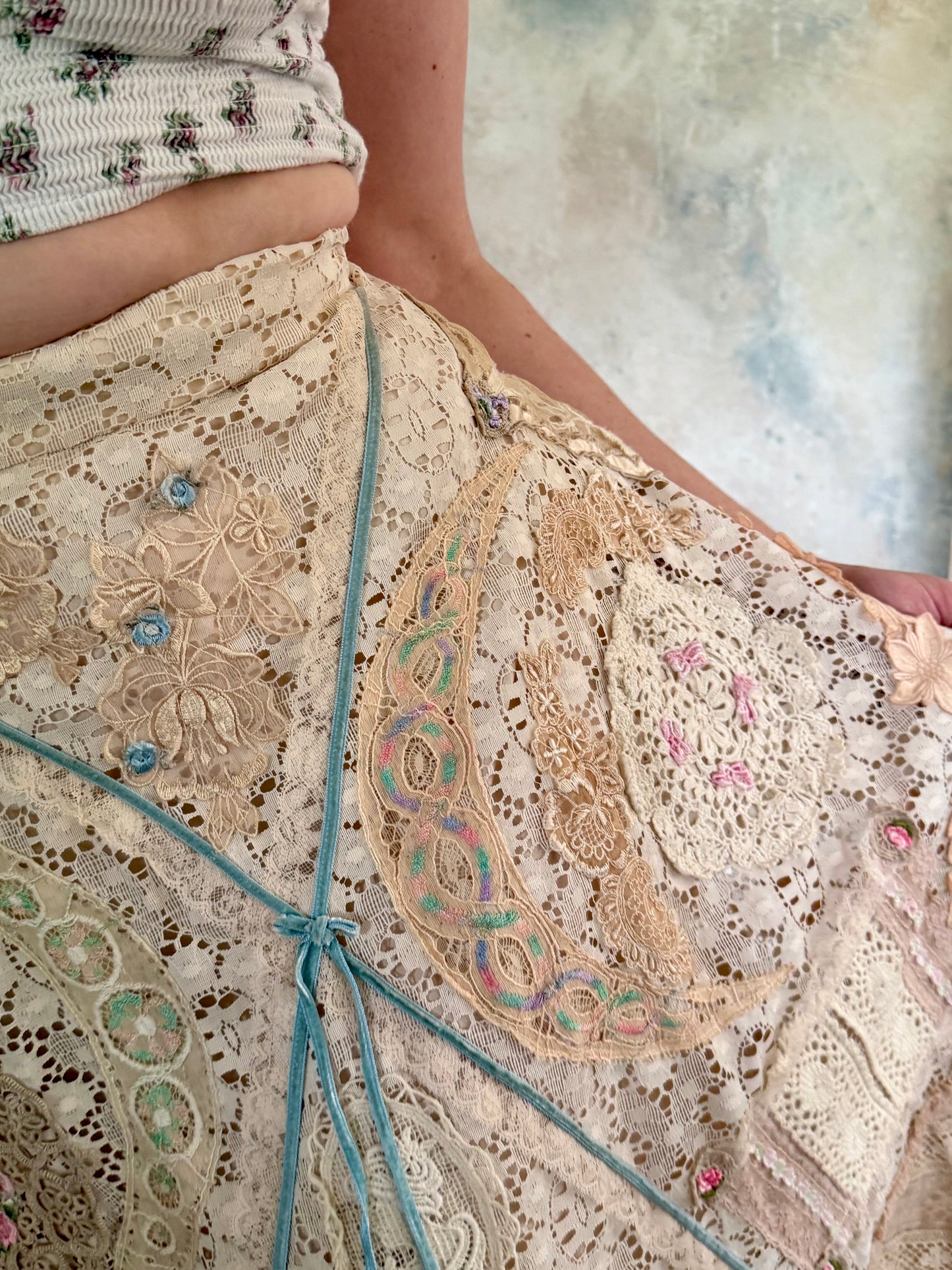 x SOLD x Skirt 1970s Designer Jo Bond