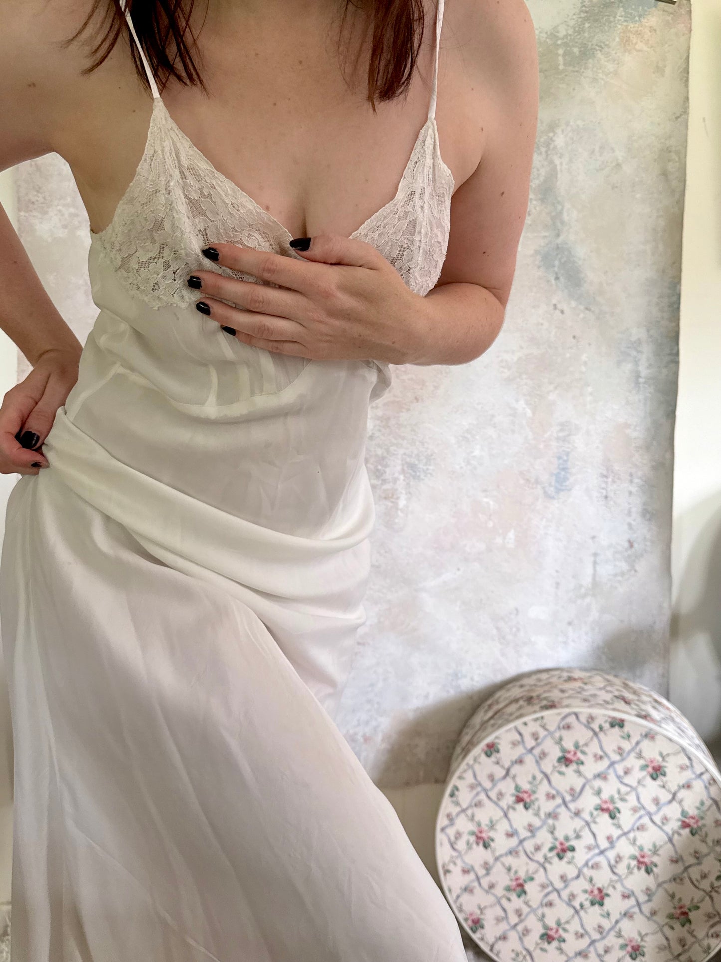 Dress 1930s Lace Slip