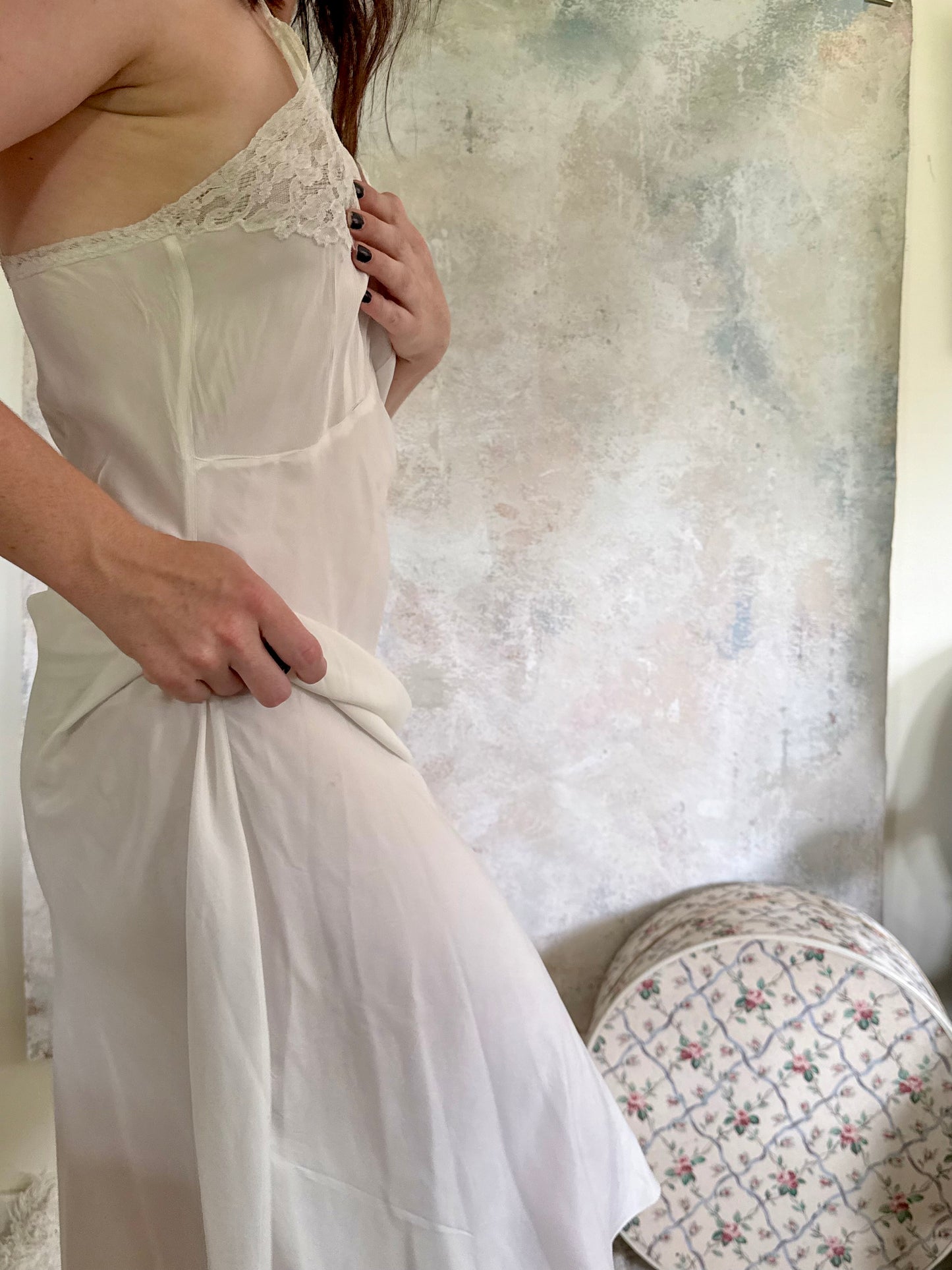 Dress 1930s Lace Slip