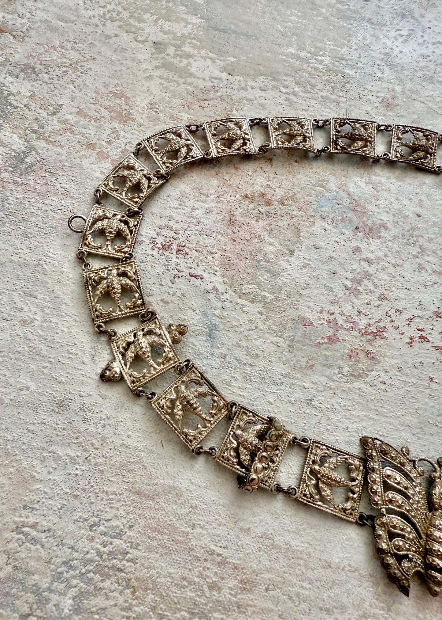 x SOLD x Jewellery Antique Butterfly Chain Belt