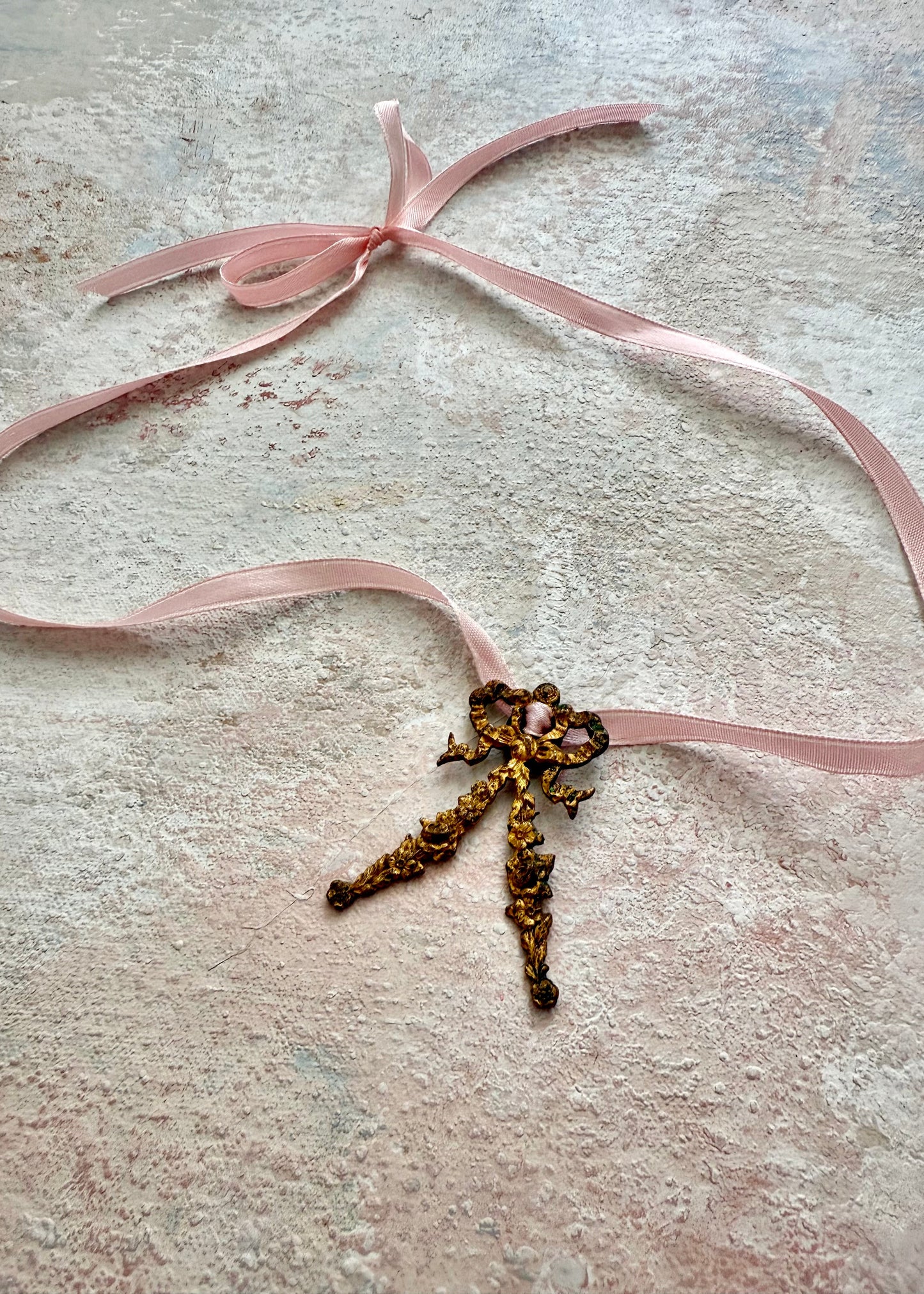 x SOLD x Jewellery Upcycled Bow Necklace