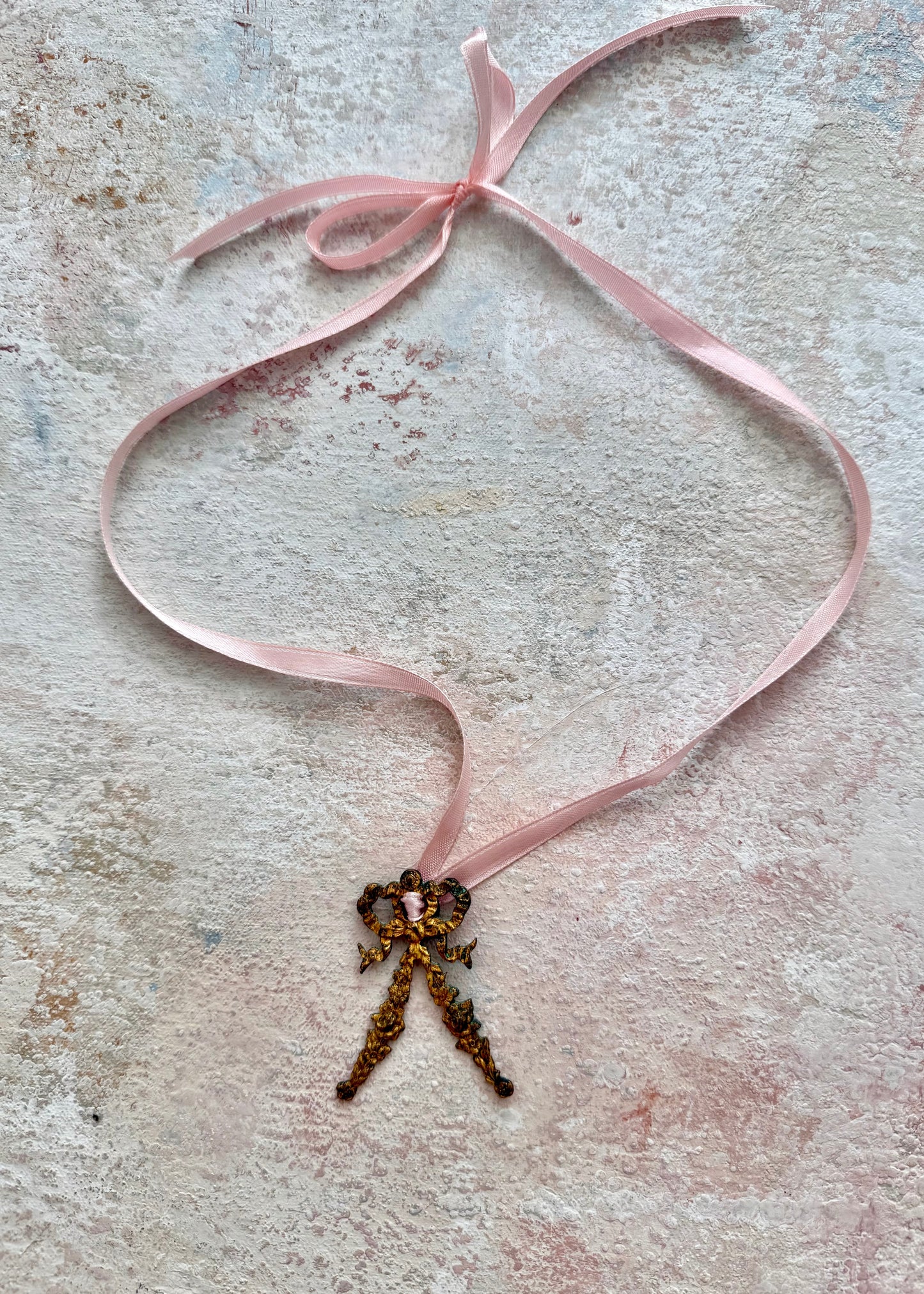 x SOLD x Jewellery Upcycled Bow Necklace