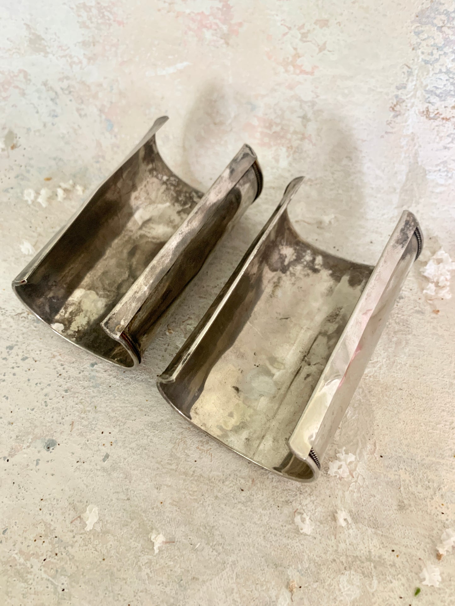 x SOLD x Jewellery Silver Bohemian Cuff Bracelets